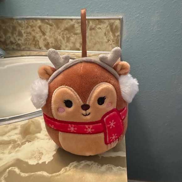 Squishmallows Holiday Cute Girl Reindeer Squishmallow Ornament Poshmark